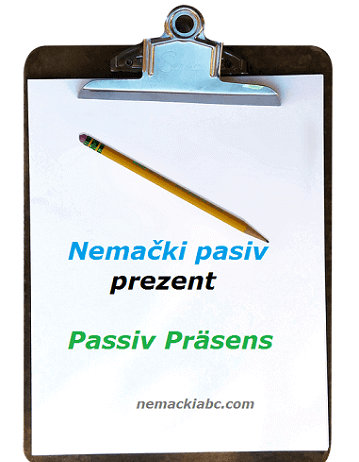 nemački pasiv prezent