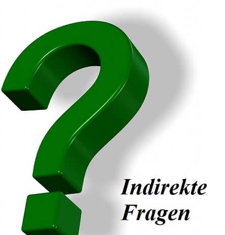 nemački indirekte Fragen
